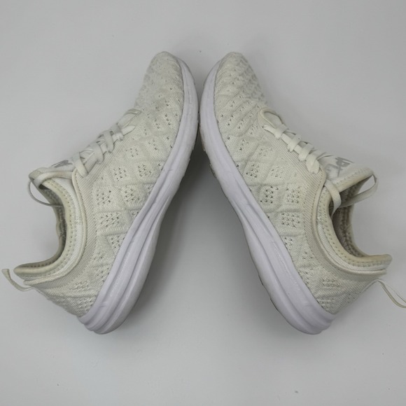 APL Unisex 3D StretchTechloom Phantom Sneaker White Cream US size Women 8.5 Men7 - Picture 7 of 11